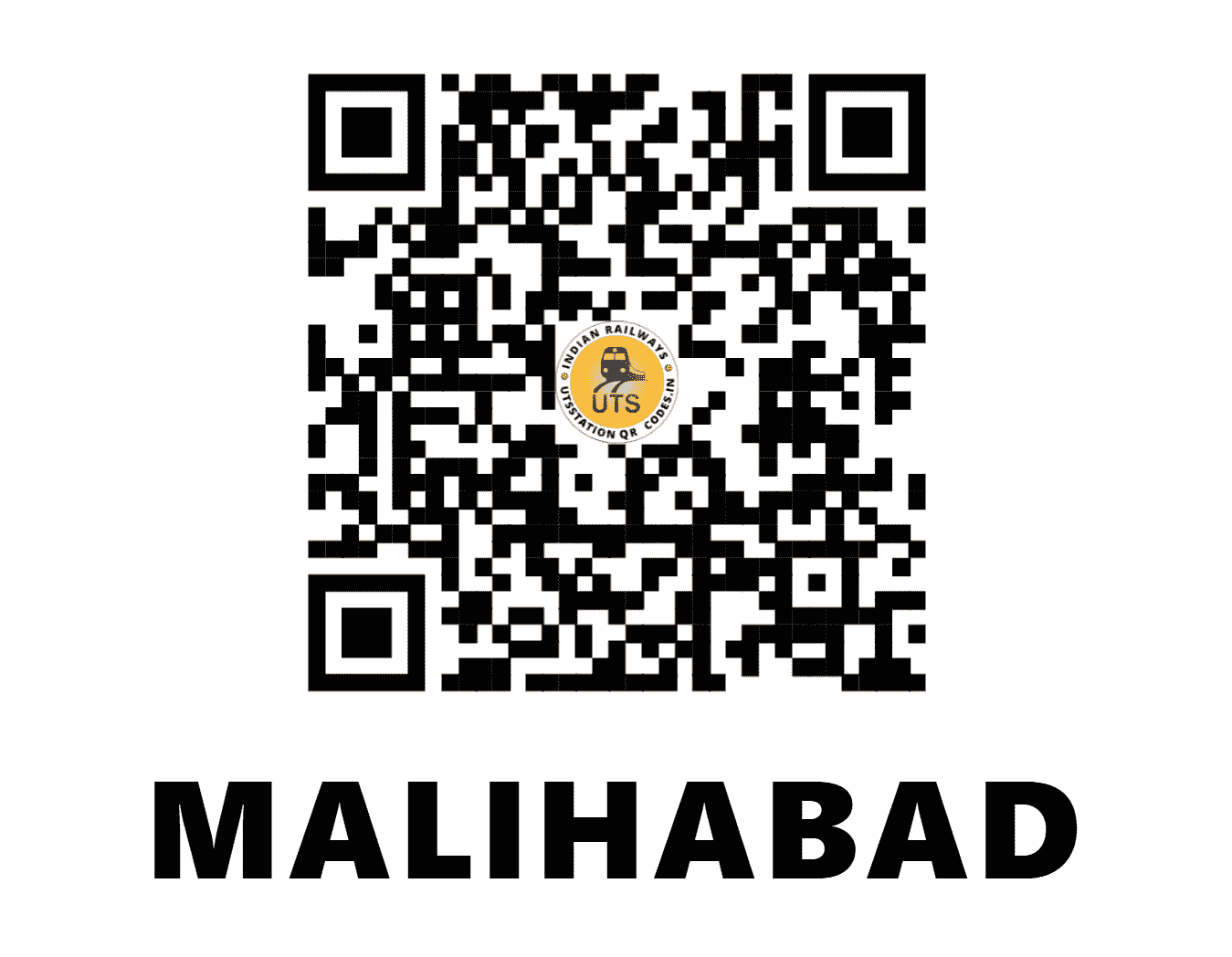 UTS QR Code for MALIHABAD - MLD (NR - UTTAR PRADESH)